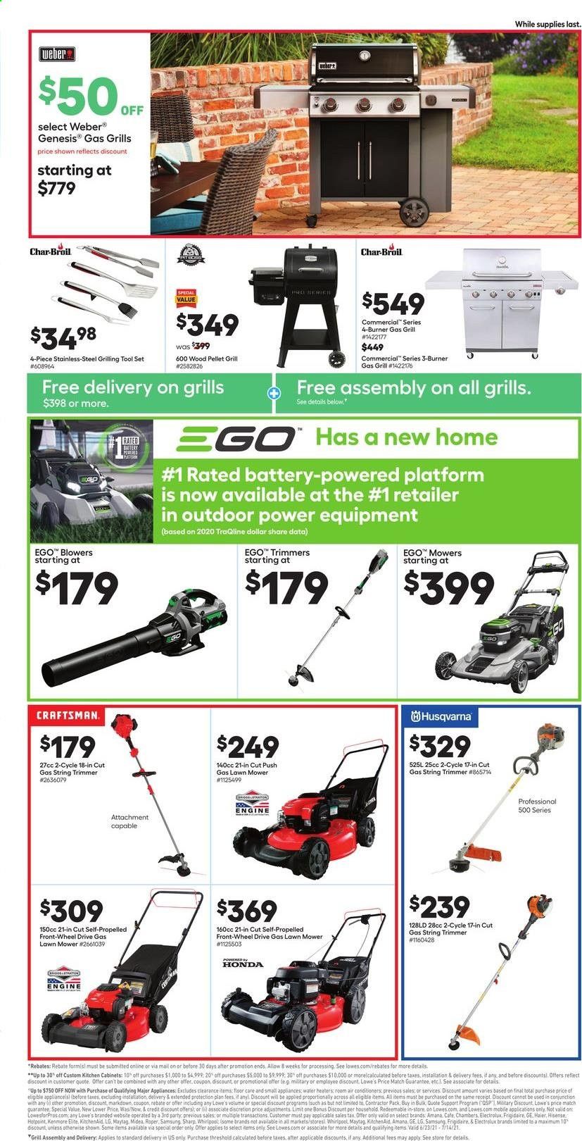 Lowe's Weekly Ad Flyer June 24 to July 7