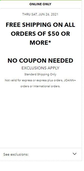 JOANN Weekly Ad Flyer June 23 to June 26