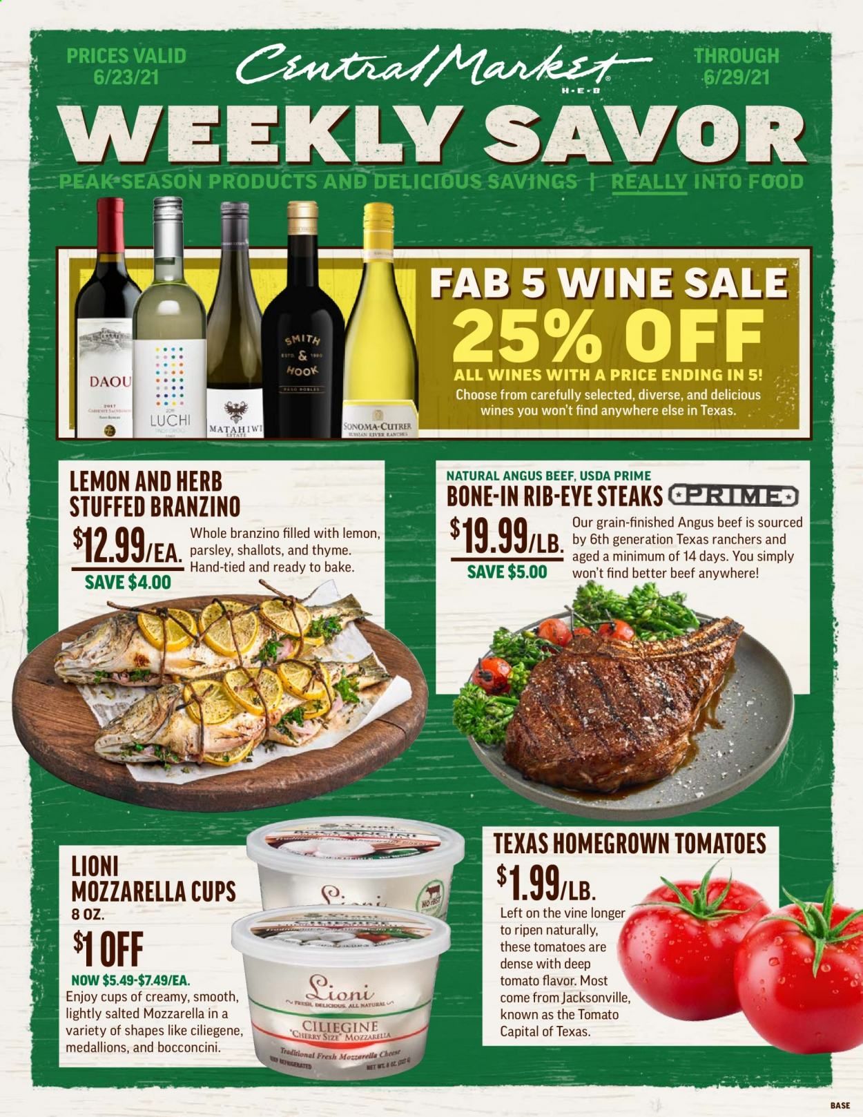 Central Market (TX) Weekly Ad Flyer June 23 to June 29
