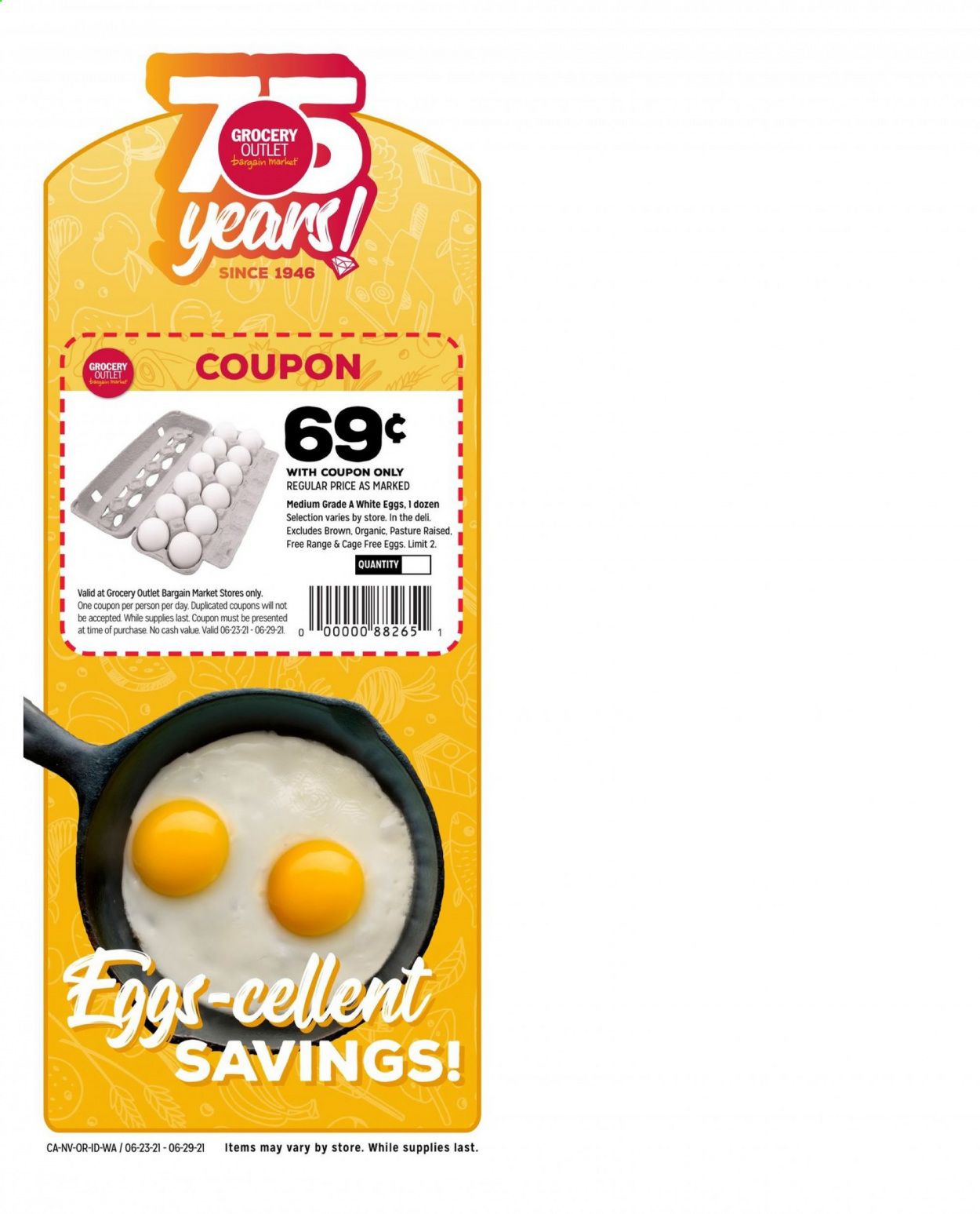 Grocery Outlet (CA, ID, OR, PA, WA) Weekly Ad Flyer June 23 to June 29