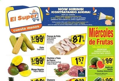 El Super (CA, NM, NV, TX) Weekly Ad Flyer June 23 to June 29