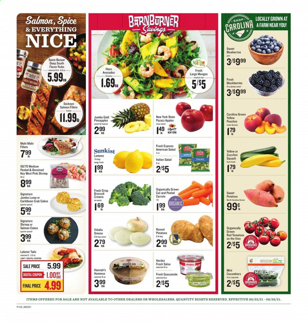Lowes Foods (NC, SC) Weekly Ad Flyer June 23 to June 29