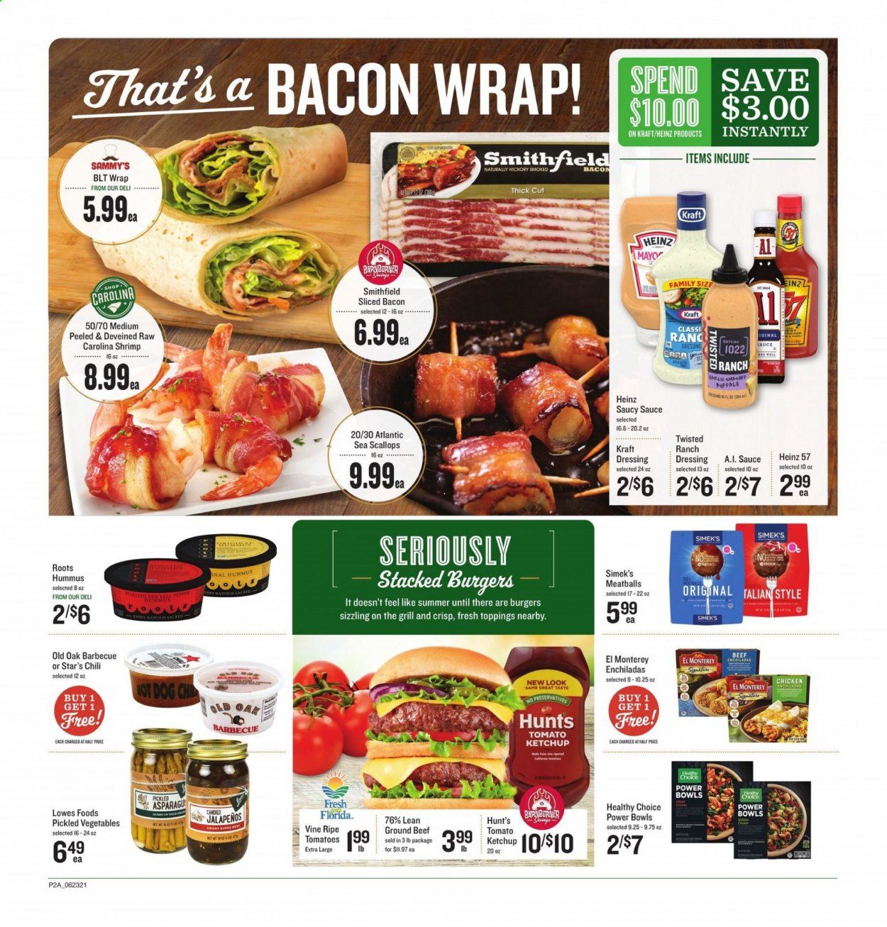 Lowes Foods (NC, SC) Weekly Ad Flyer June 23 to June 29