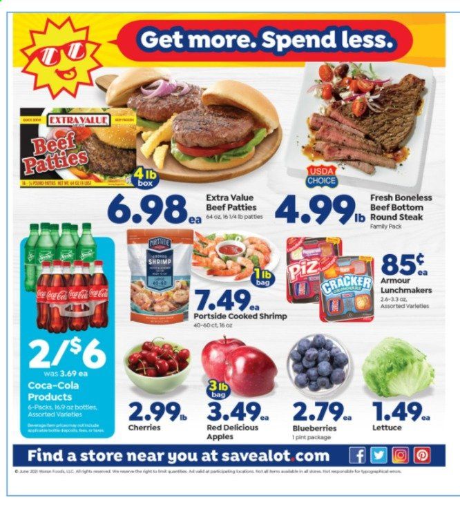 Save a Lot Weekly Ad Flyer June 23 to June 29