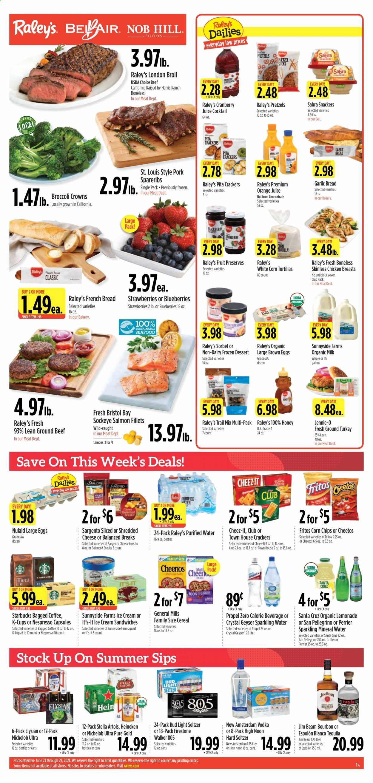 Raley's (CA, NV) Weekly Ad Flyer June 23 to June 29