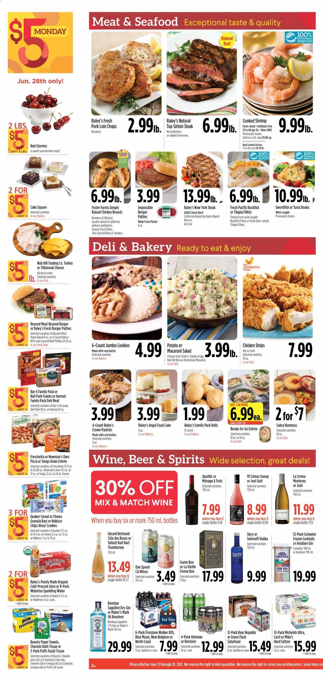 Raley's (CA, NV) Weekly Ad Flyer June 23 to June 29