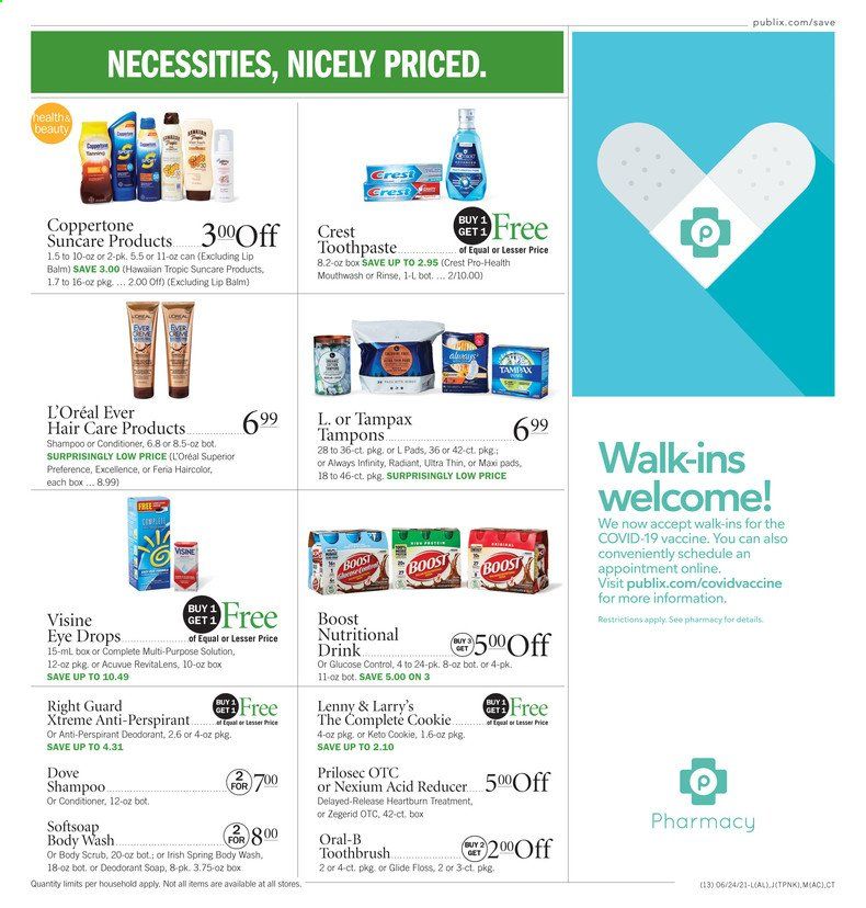Publix (AL, FL, GA, NC, SC, TN) Weekly Ad Flyer June 24 to June 30