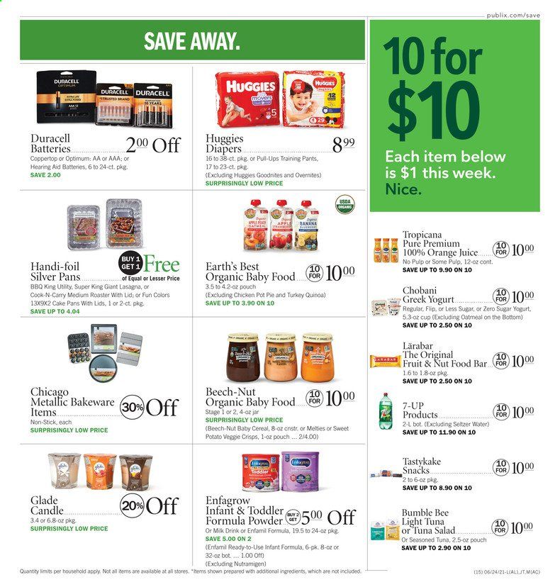 Publix (AL, FL, GA, NC, SC, TN) Weekly Ad Flyer June 24 to June 30