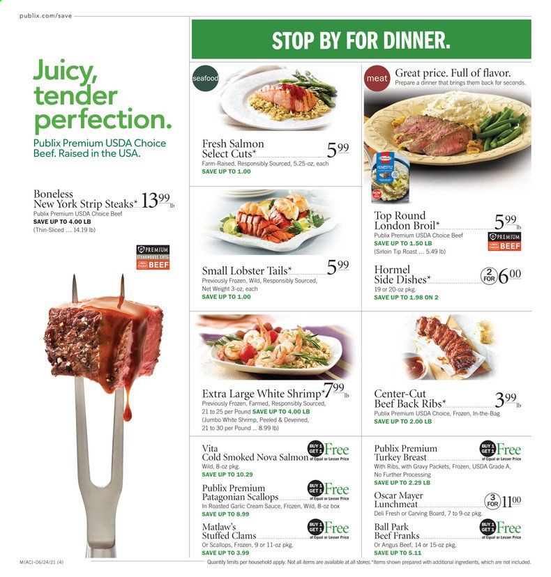 Publix (AL, FL, GA, NC, SC, TN) Weekly Ad Flyer June 24 to June 30