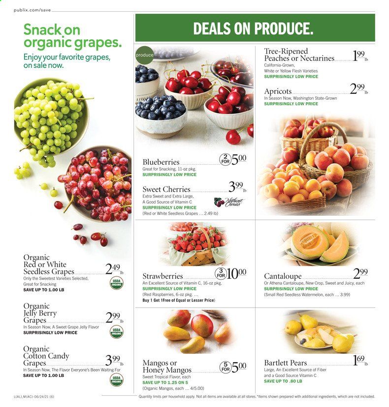 Publix (AL, FL, GA, NC, SC, TN) Weekly Ad Flyer June 24 to June 30