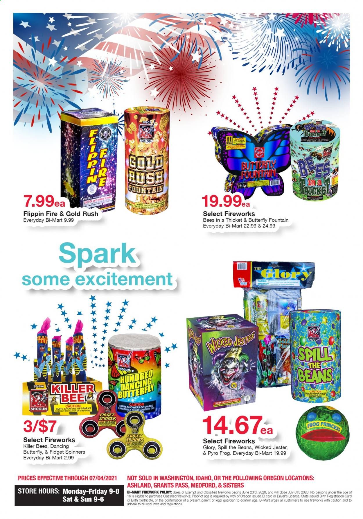 Bi-Mart (ID, OR, WA) Weekly Ad Flyer June 23 to July 4