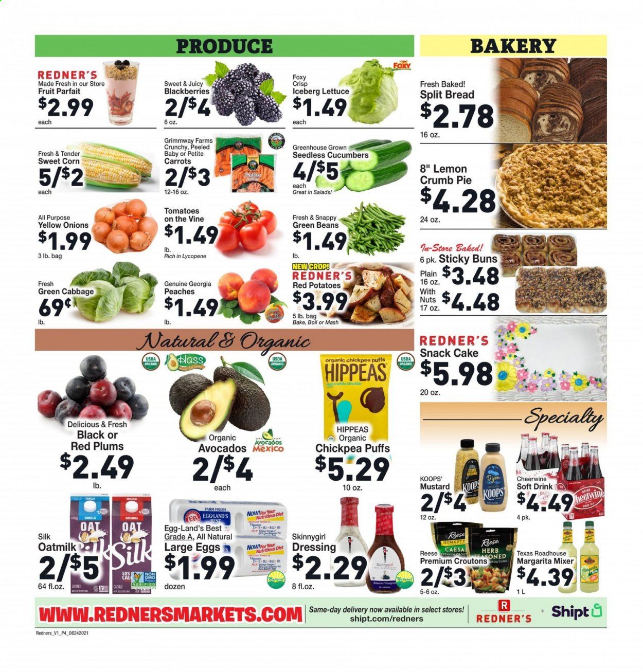 Redner's Markets (DE, MD, PA) Weekly Ad Flyer June 24 to June 30