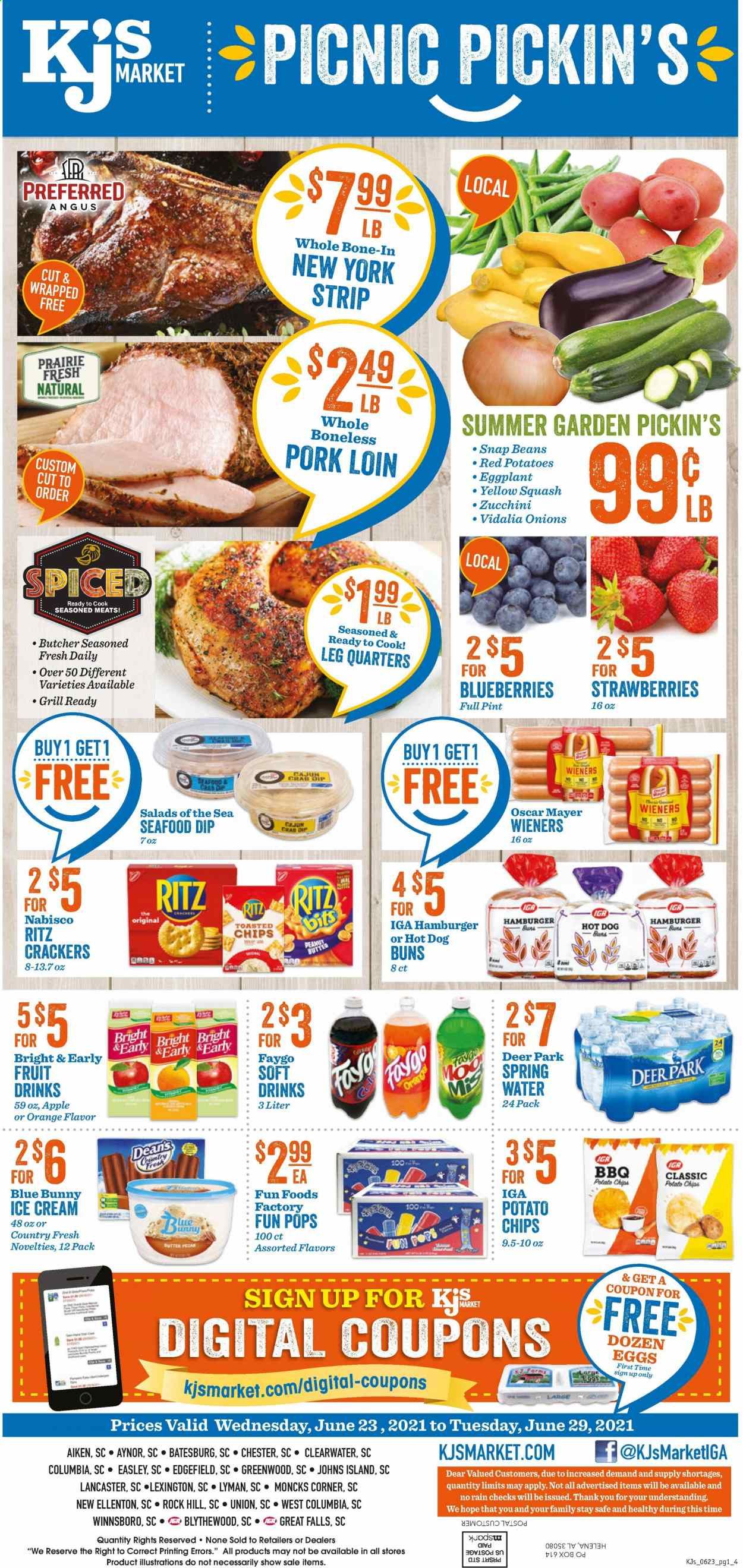 KJ´s Market (GA, SC) Weekly Ad Flyer June 23 to June 29