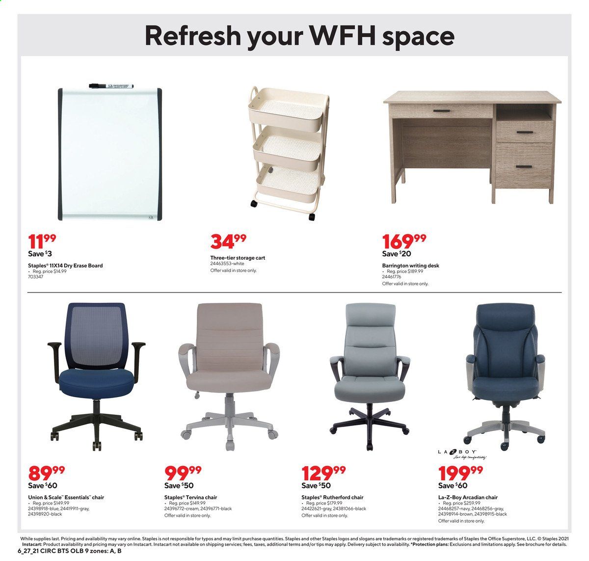 Staples Weekly Ad Flyer June 27 to July 3