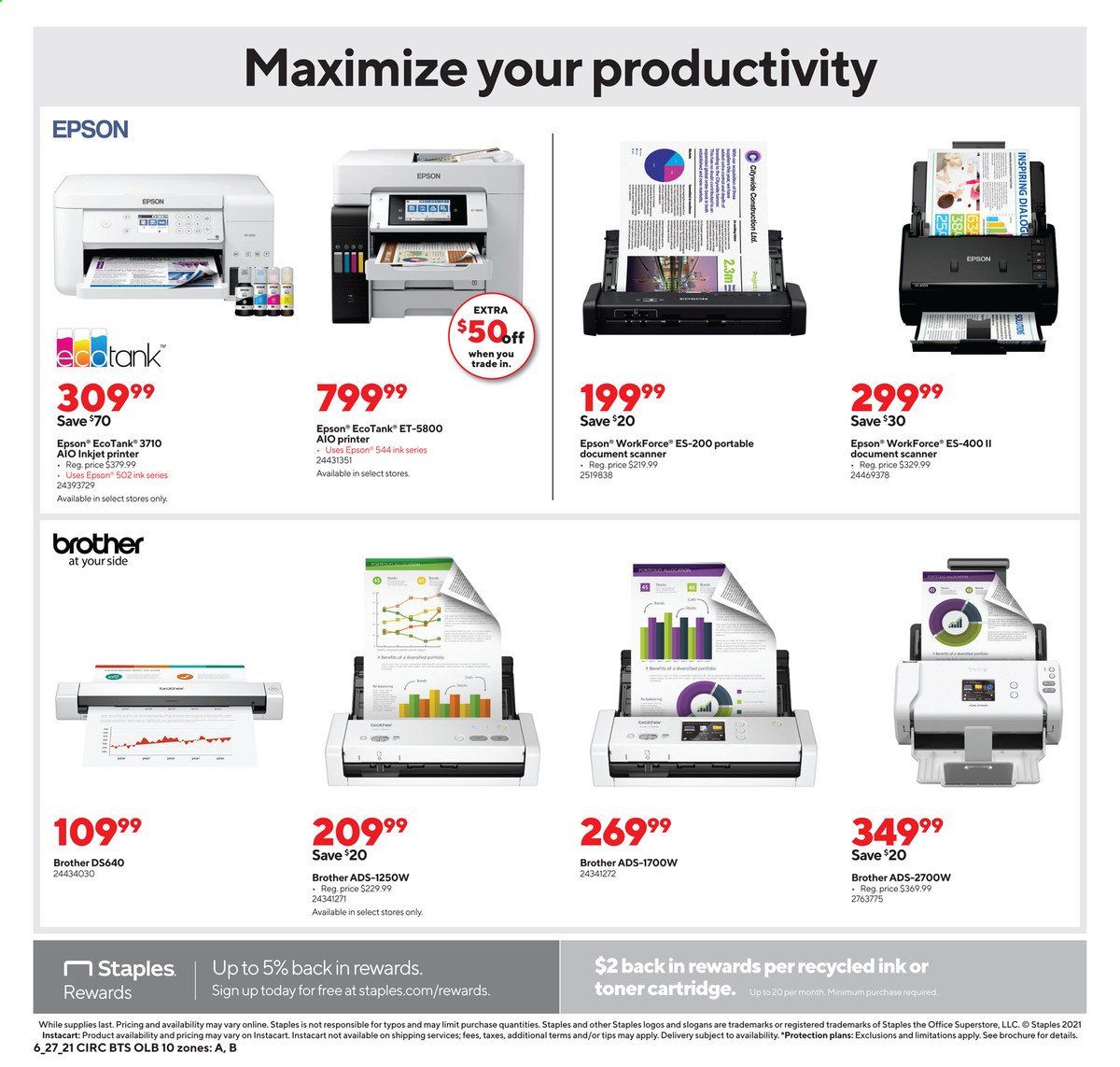 Staples Weekly Ad Flyer June 27 to July 3