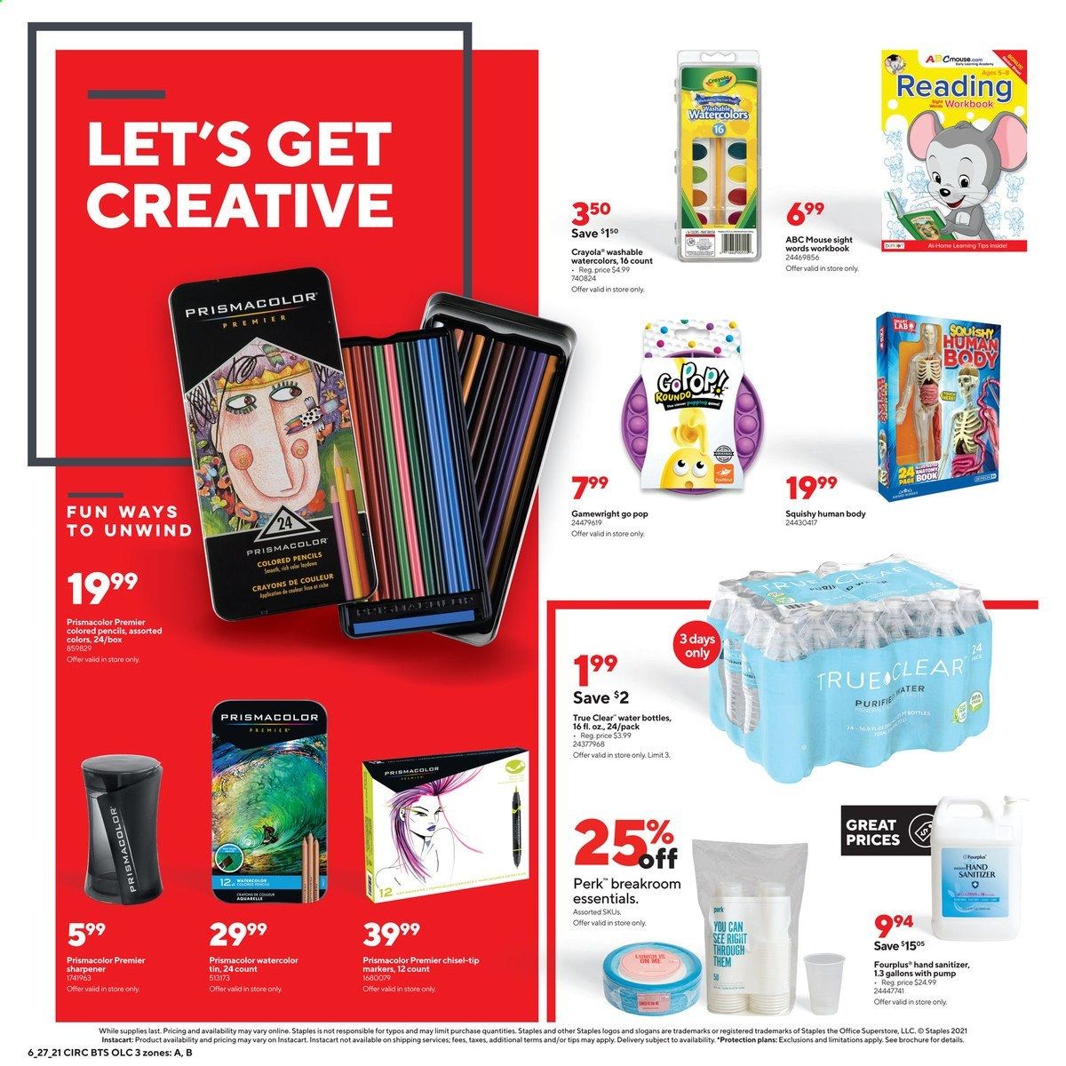 Staples Weekly Ad Flyer June 27 to July 3