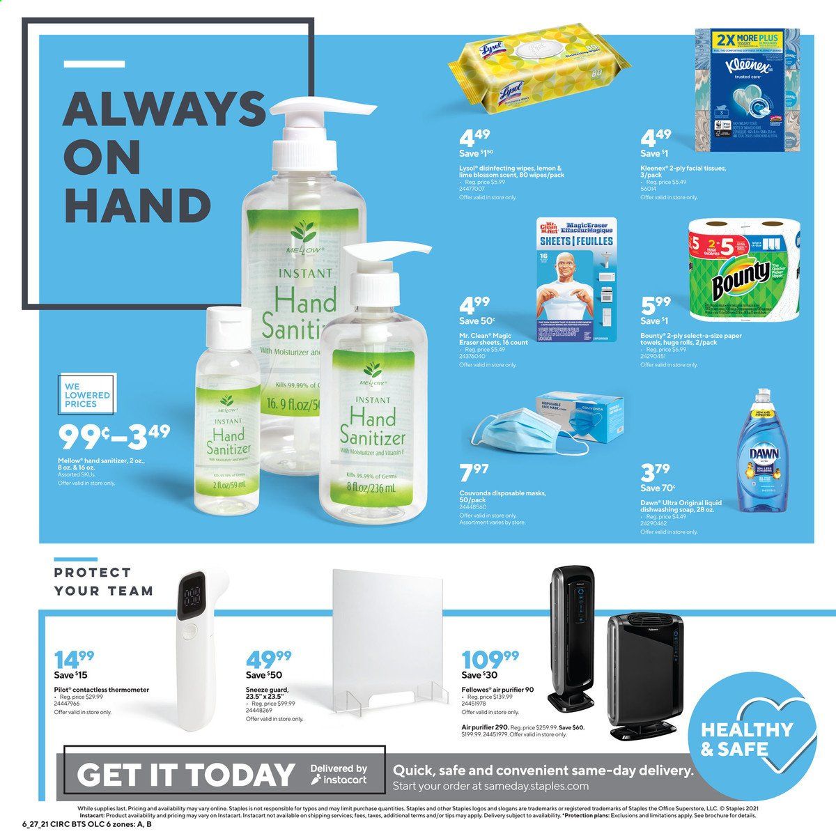 Staples Weekly Ad Flyer June 27 to July 3