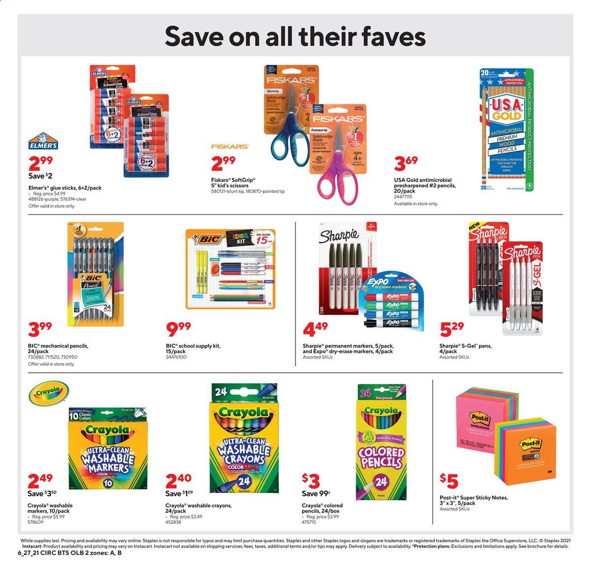 Staples Weekly Ad Flyer June 27 to July 3