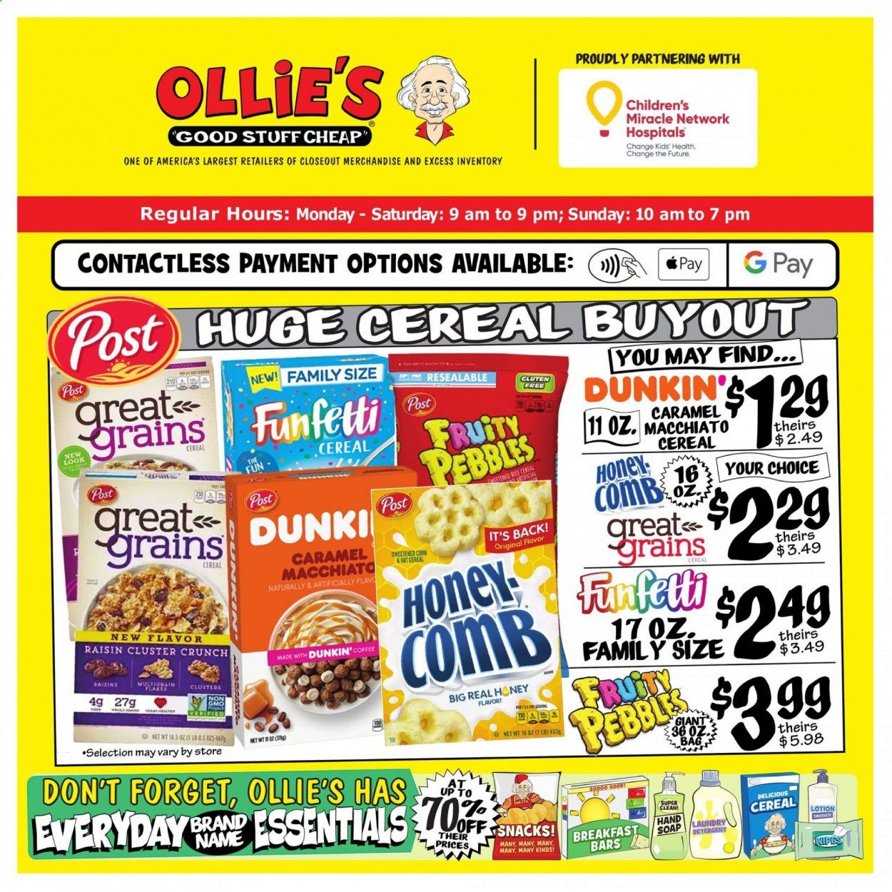 Ollie's Bargain Outlet Weekly Ad Flyer June 24 to June 26
