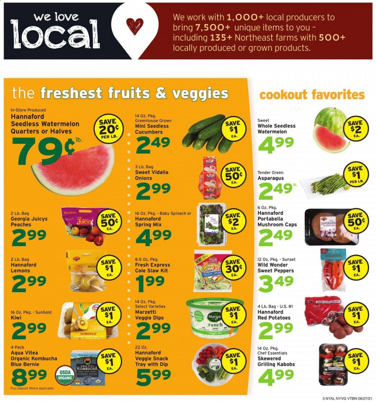 Hannaford (NY) Weekly Ad Flyer June 27 to July 3