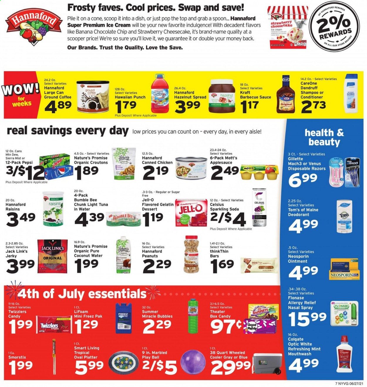 Hannaford (NY) Weekly Ad Flyer June 27 to July 3