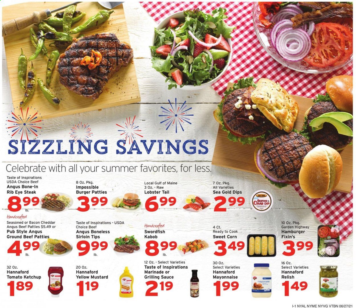Hannaford (NY) Weekly Ad Flyer June 27 to July 3