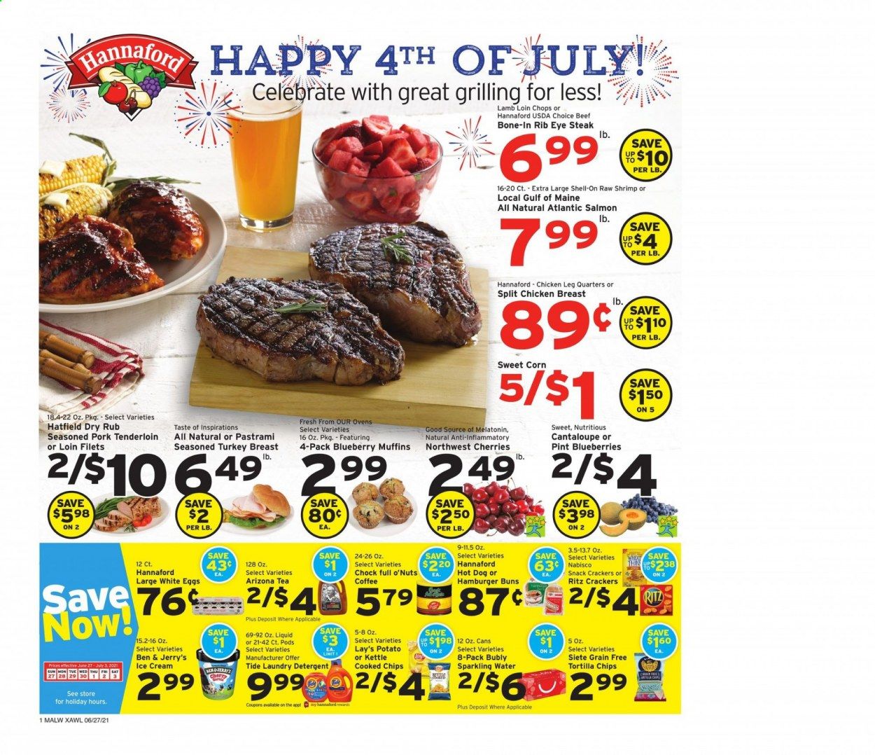 Hannaford (NH) Weekly Ad Flyer June 27 to July 3