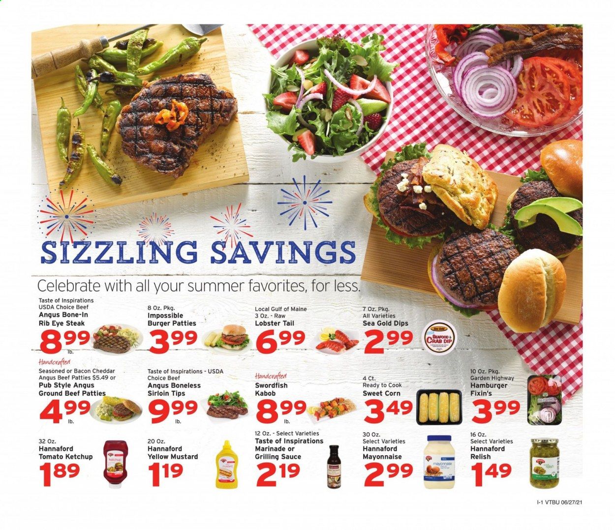 Hannaford (VT) Weekly Ad Flyer June 27 to July 3