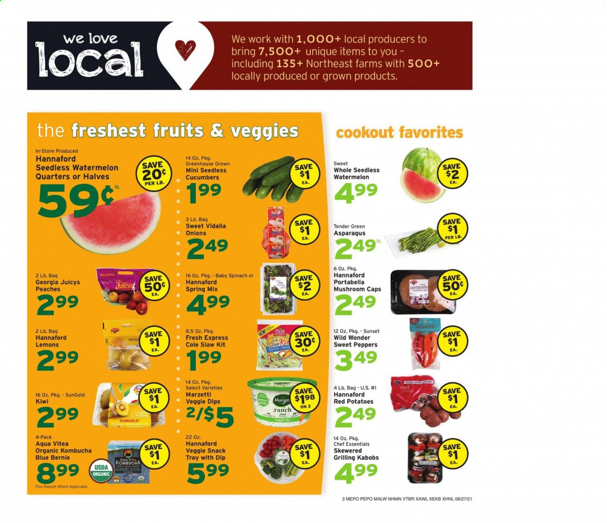 Hannaford (MA) Weekly Ad Flyer June 27 to July 3