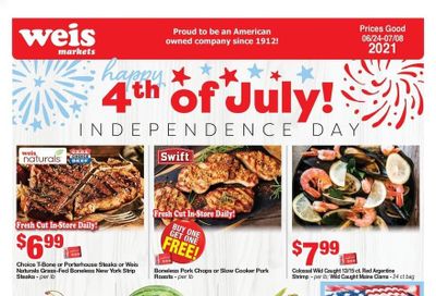 Weis (MD, NY, PA) Weekly Ad Flyer June 24 to July 1