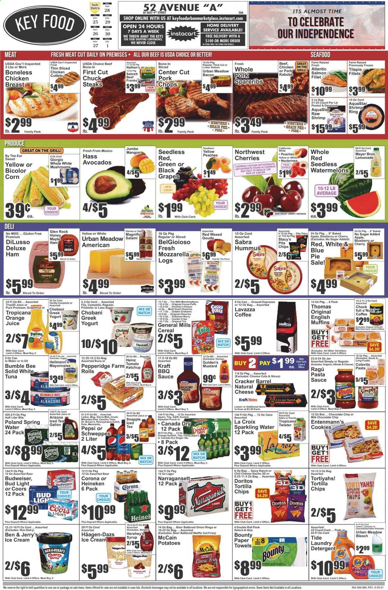 Key Food (NY) Weekly Ad Flyer June 25 to July 1