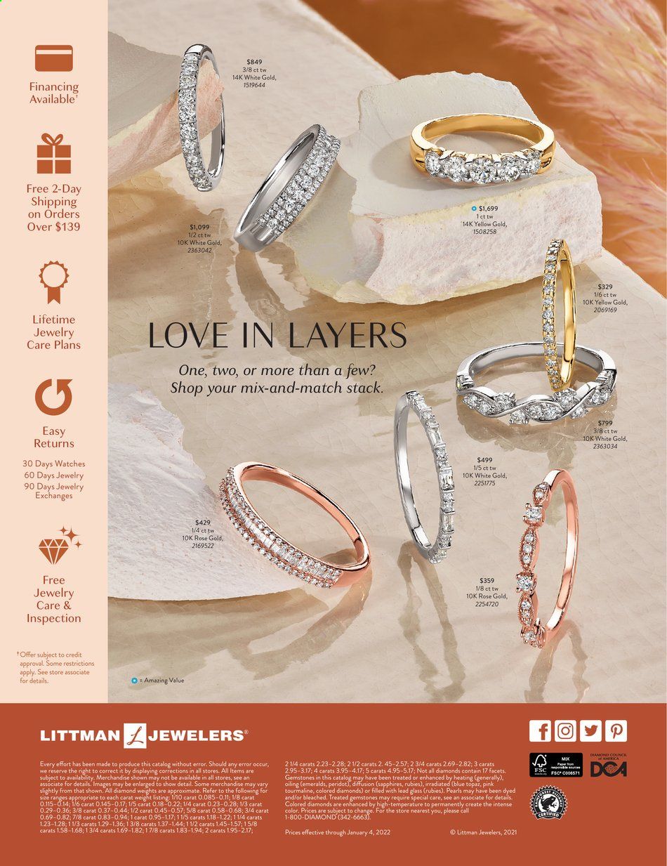 Littman Jewelers (AL, DE, FL, MD, NJ, NY, PA, WV) Weekly Ad Flyer June 25 to July 2