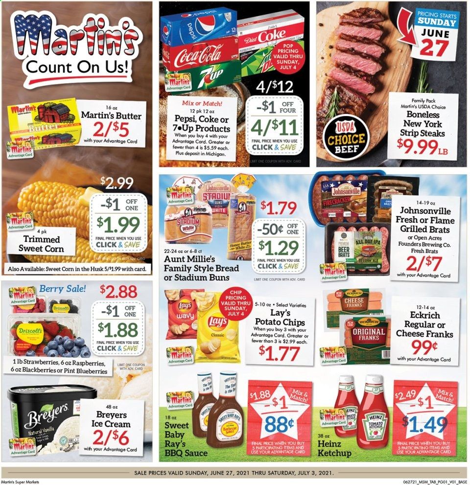 Martin’s (IN, MI) Weekly Ad Flyer June 27 to July 3