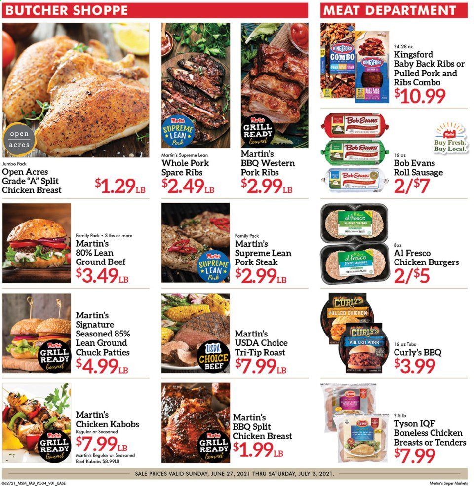 Martin’s (IN, MI) Weekly Ad Flyer June 27 to July 3