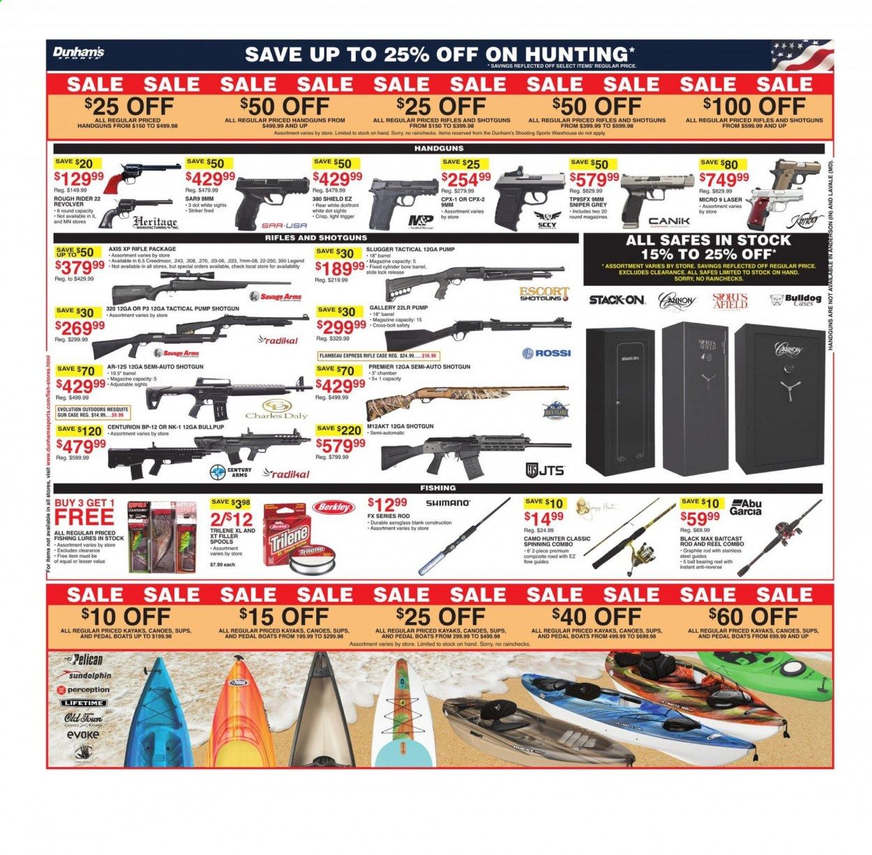 Dunham's Sports (IN, MN, NC, OH, PA, SD) Weekly Ad Flyer June 26 to July 1