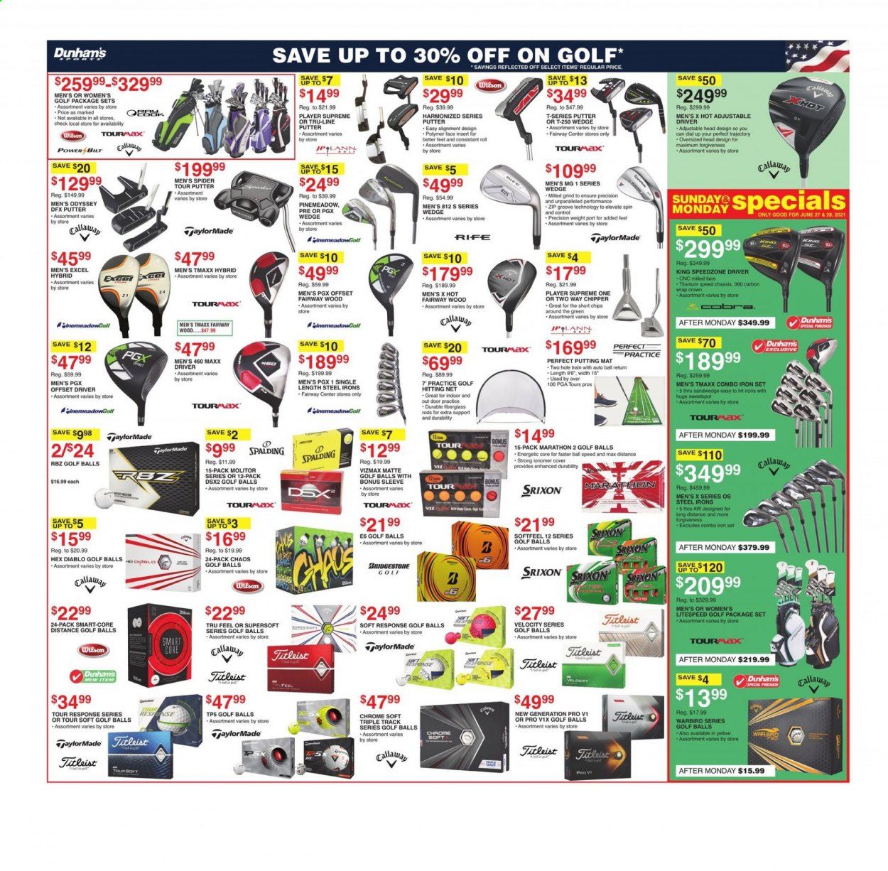 Dunham's Sports (IN, MN, NC, OH, PA, SD) Weekly Ad Flyer June 26 to July 1