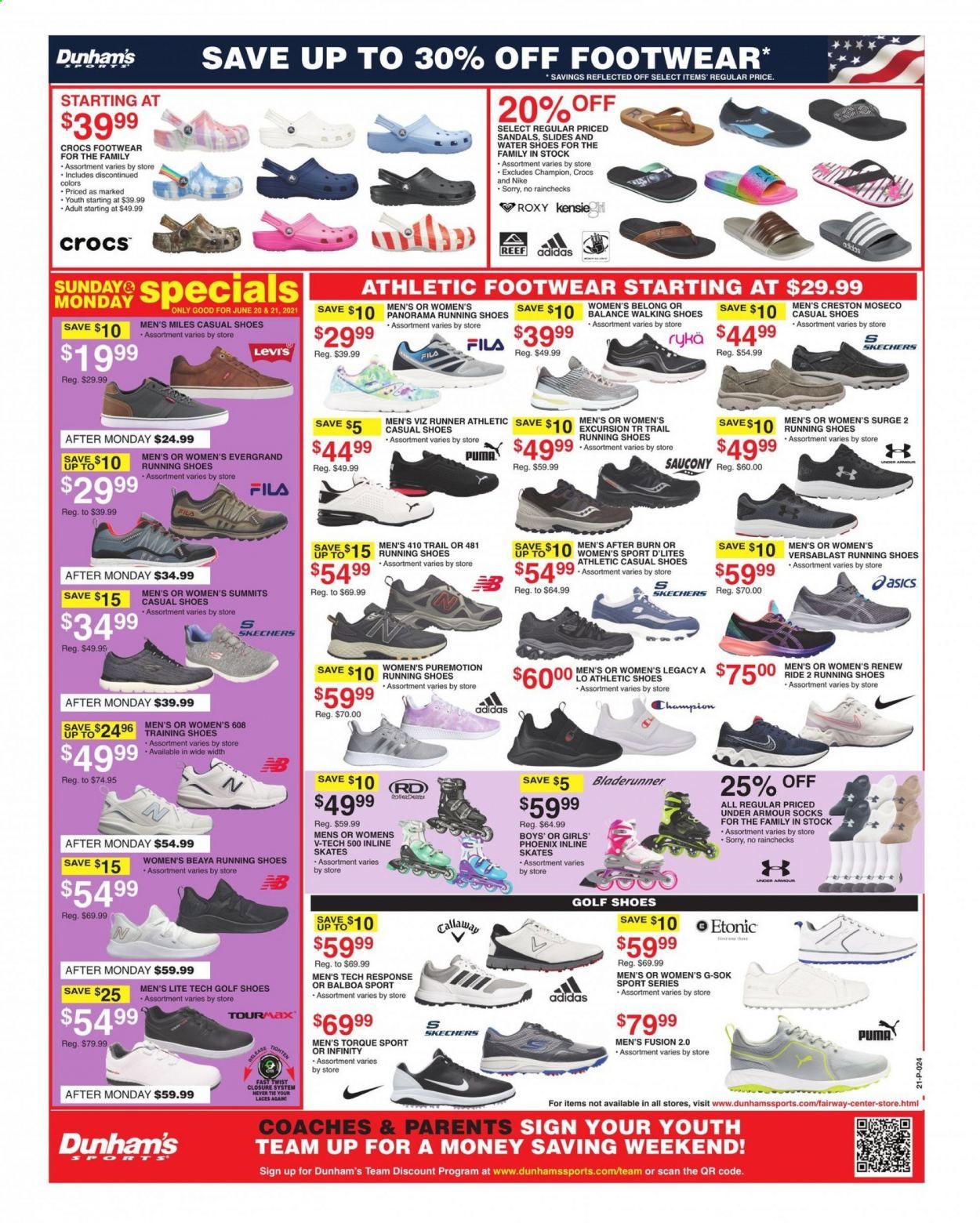 Dunham's Sports Weekly Ad Flyer June 26 to July 1
