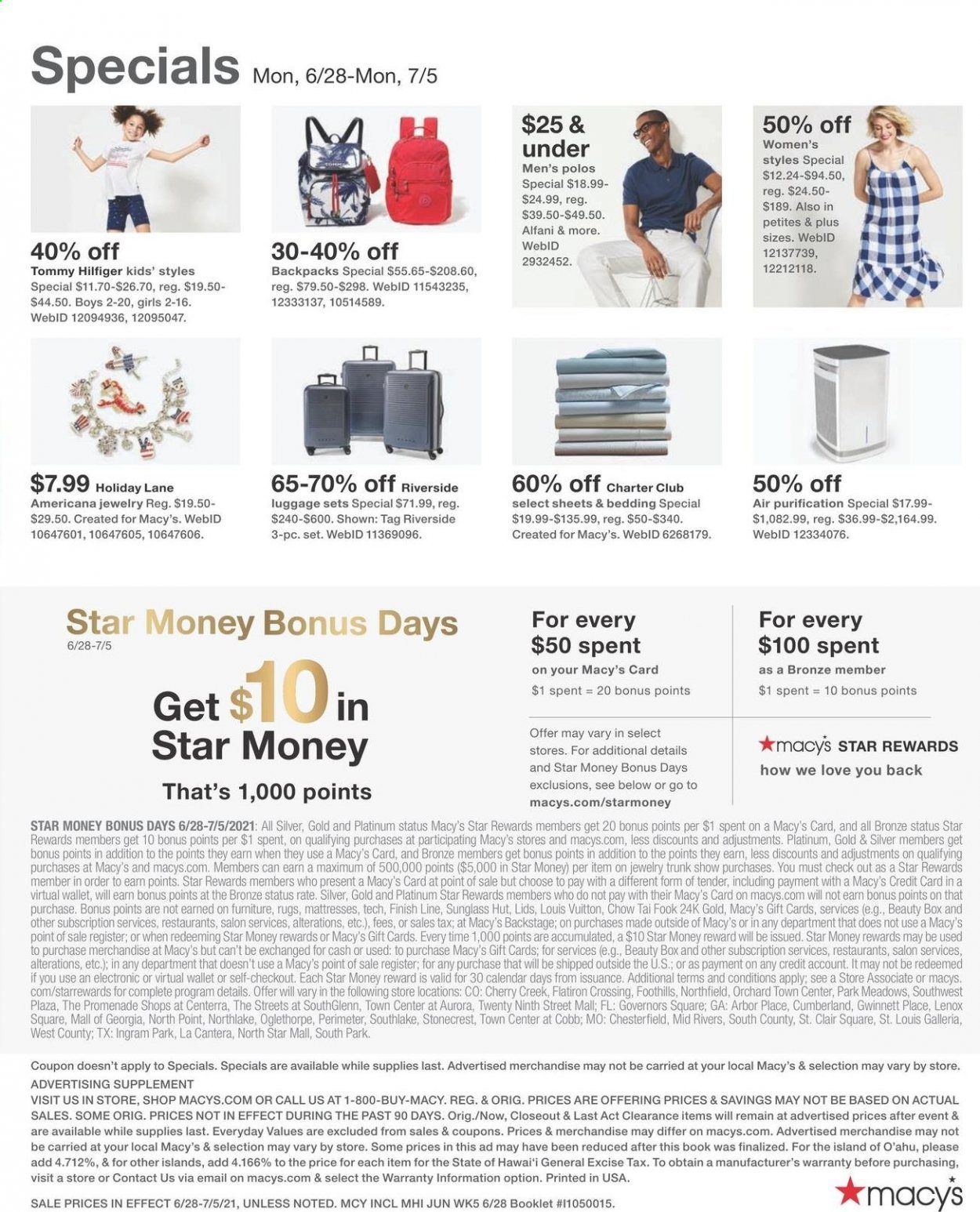Macy's Weekly Ad Flyer June 27 to July 5