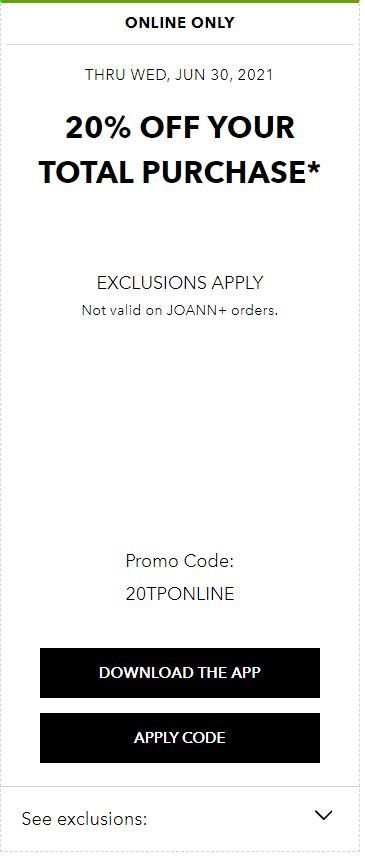 JOANN Weekly Ad Flyer June 27 to June 30