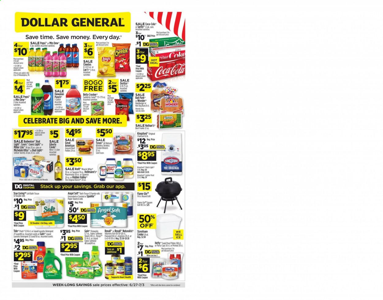 Dollar General Weekly Ad Flyer June 27 to July 3