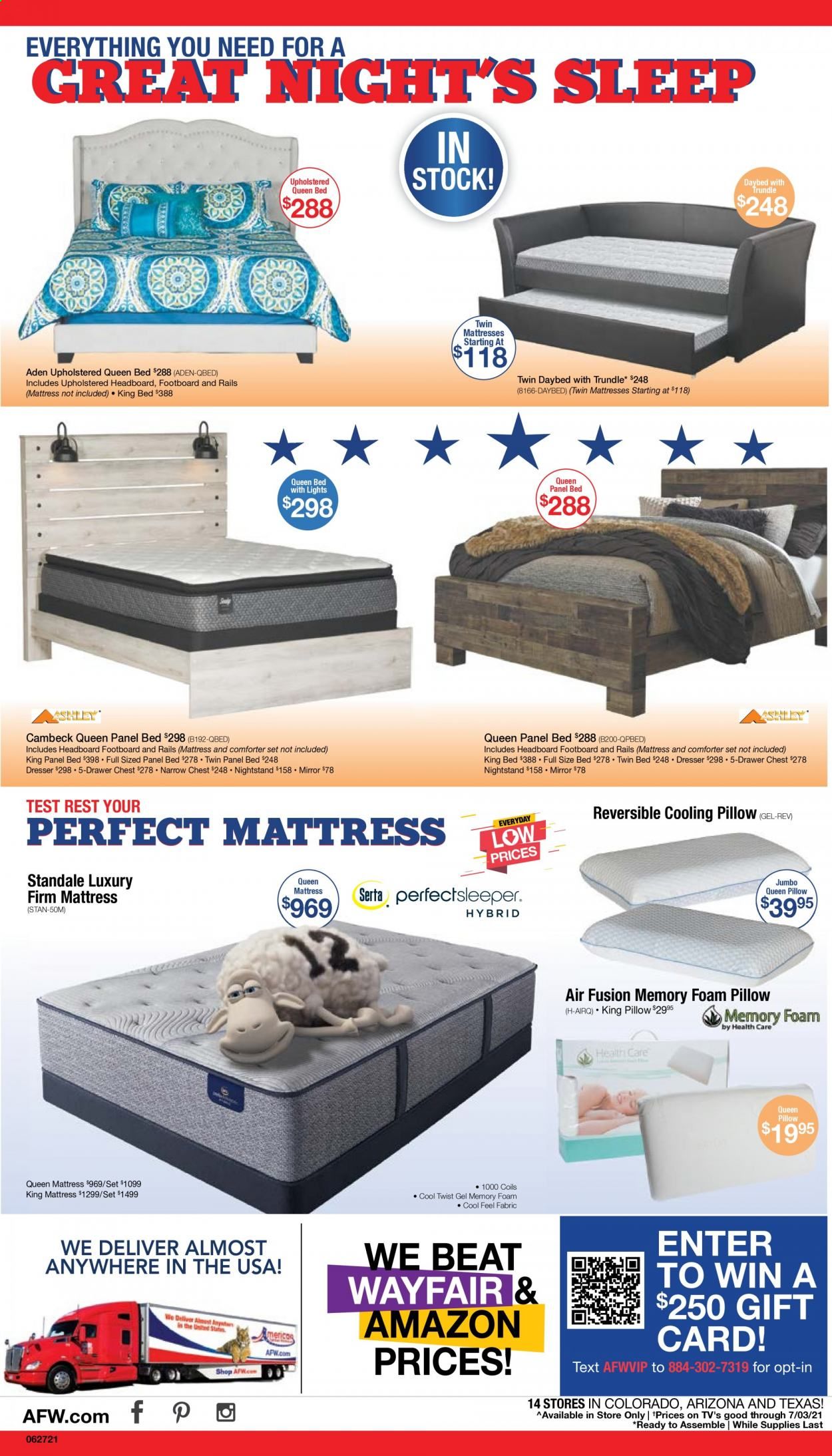 American Furniture Warehouse (AZ, CO, TX) Weekly Ad Flyer June 27 to July 3