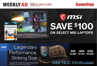 GameStop Weekly Ad Flyer June 27 to July 3