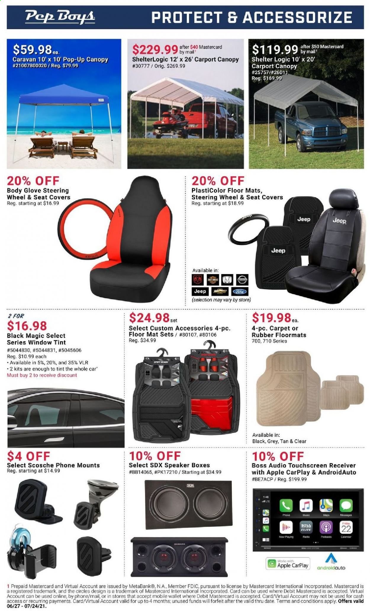 Pep Boys Weekly Ad Flyer June 27 to July 24