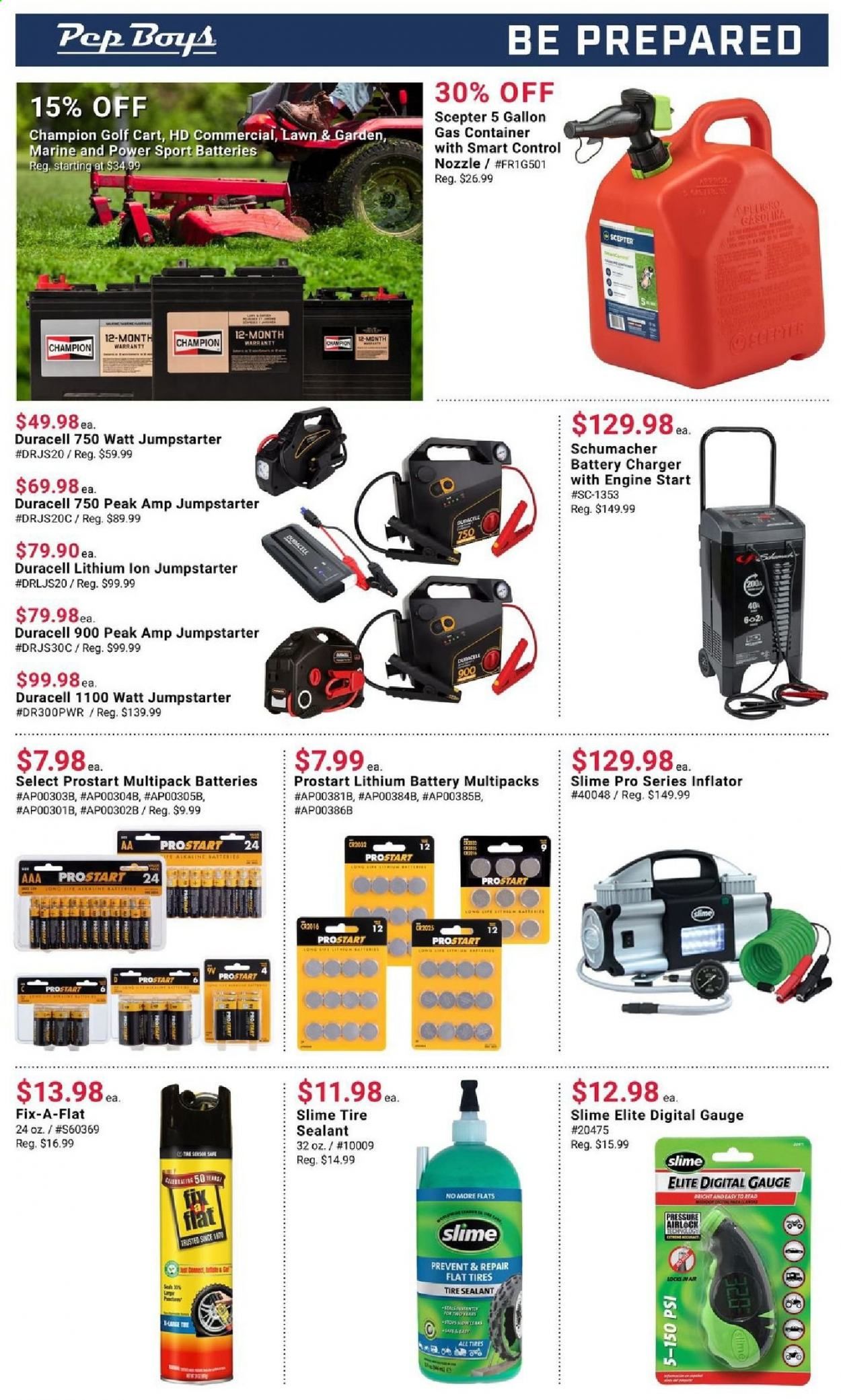 Pep Boys Weekly Ad Flyer June 27 to July 24