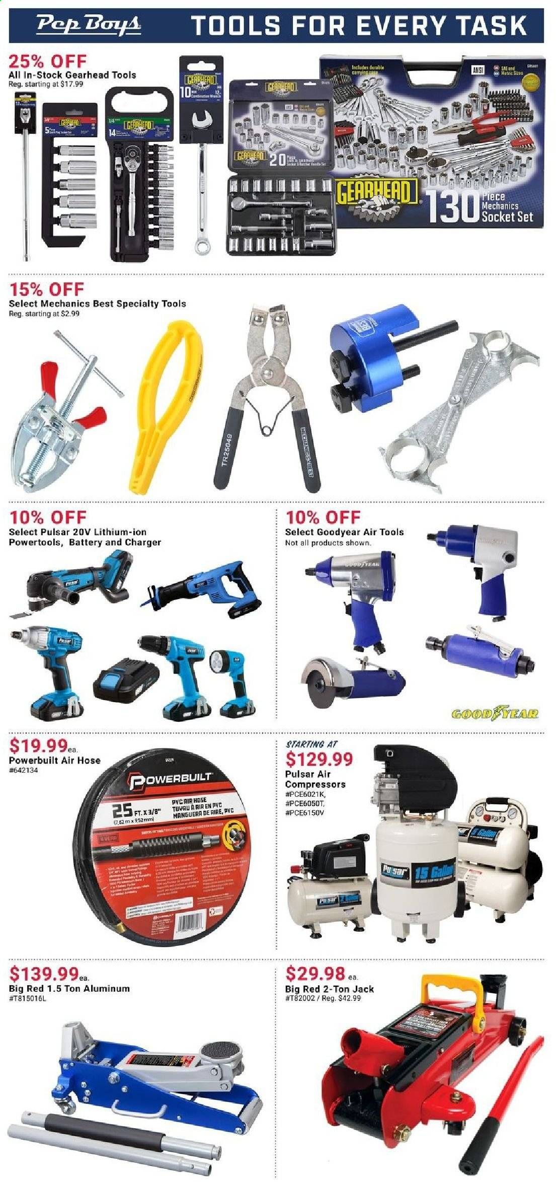Pep Boys Weekly Ad Flyer June 27 to July 24