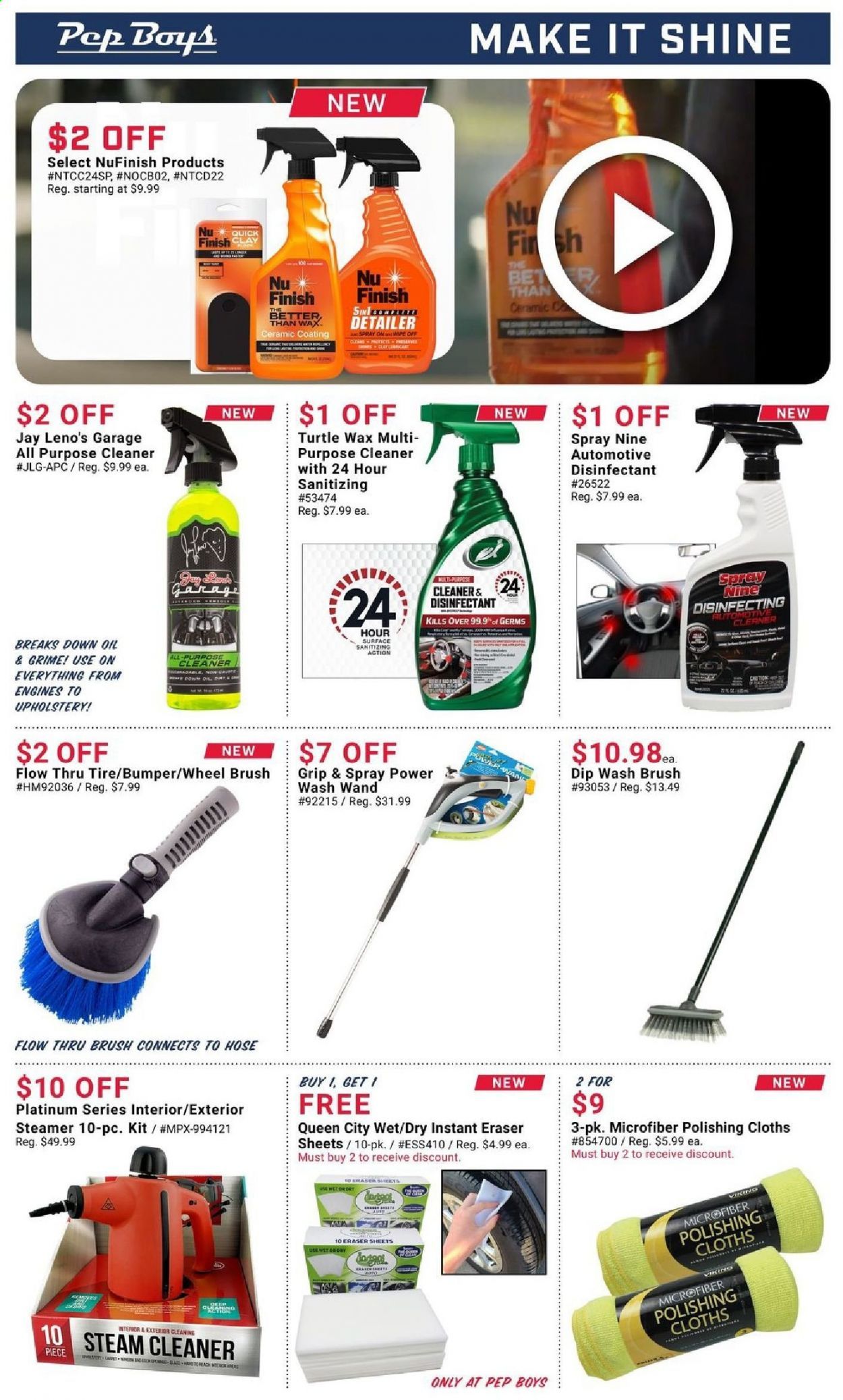Pep Boys Weekly Ad Flyer June 27 to July 24