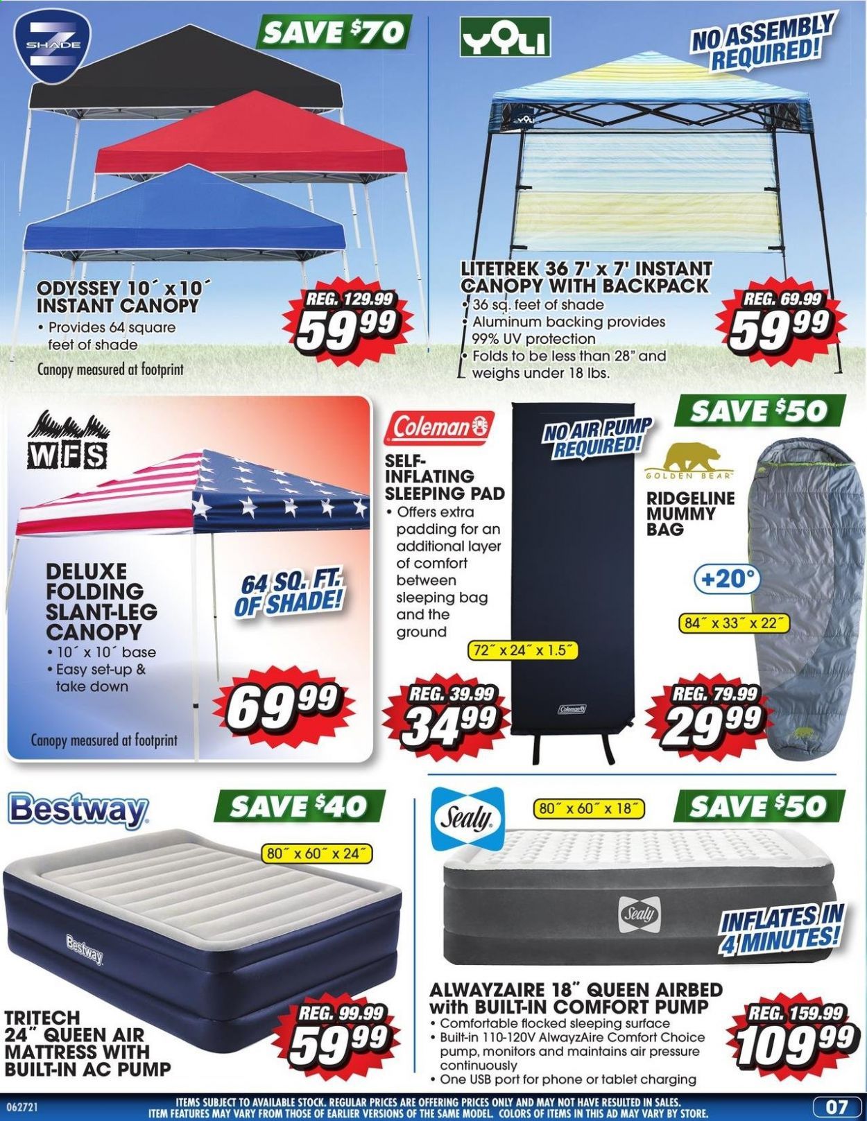 Big 5 (AZ, CA, CO, ID, NM, OR, UT, WA) Weekly Ad Flyer June 27 to July 5