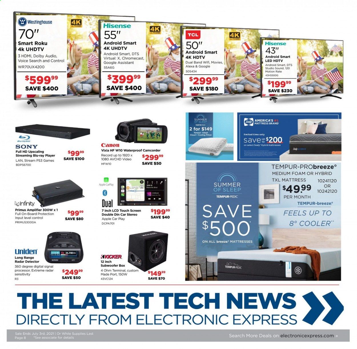Electronic Express (AL, TN) Weekly Ad Flyer June 27 to July 3