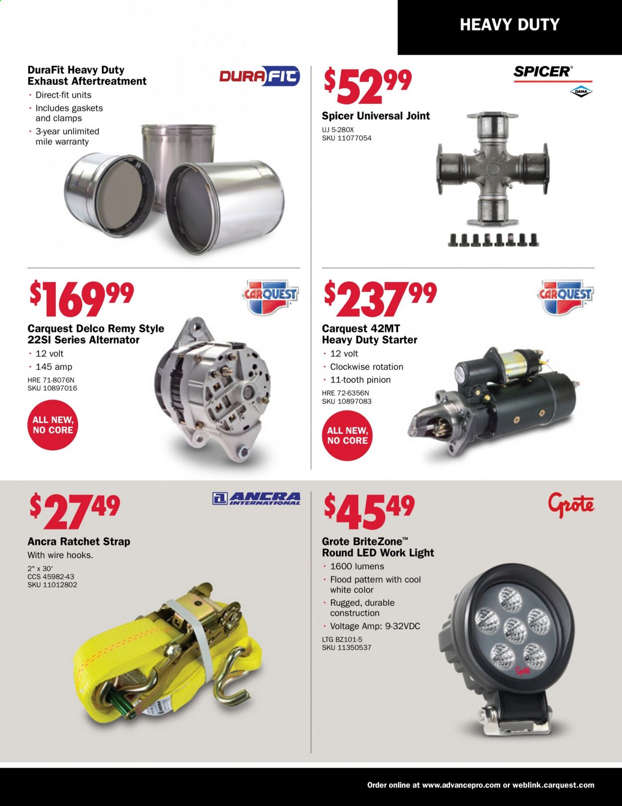 Carquest Weekly Ad Flyer June 1 to August 31