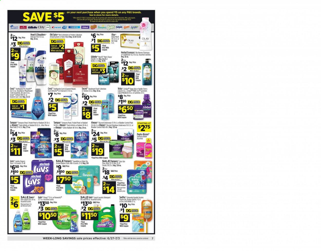 Dollar General (TX) Weekly Ad Flyer June 27 to July 3